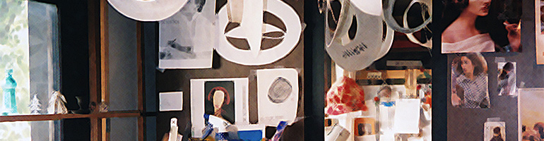 制作途中の帽子