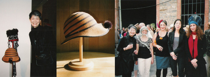 授賞式会場にて